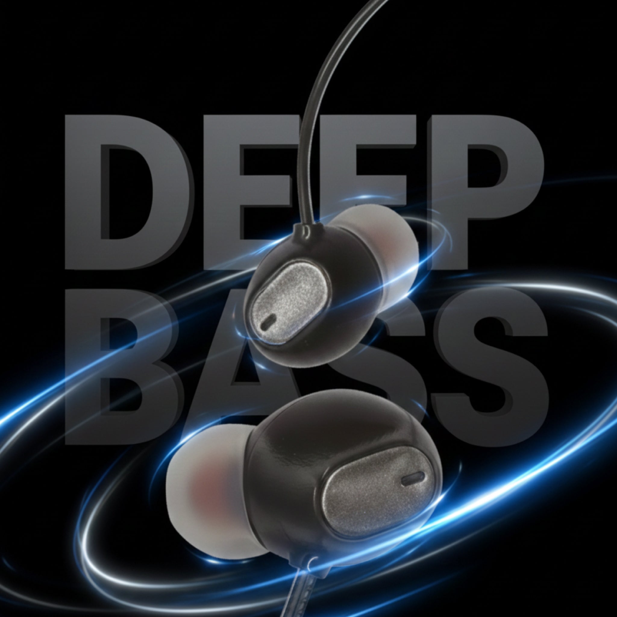 FMB ANF-94 Business Wired Earphones - Drum Sound Deep Bass with Mic 3.5mm