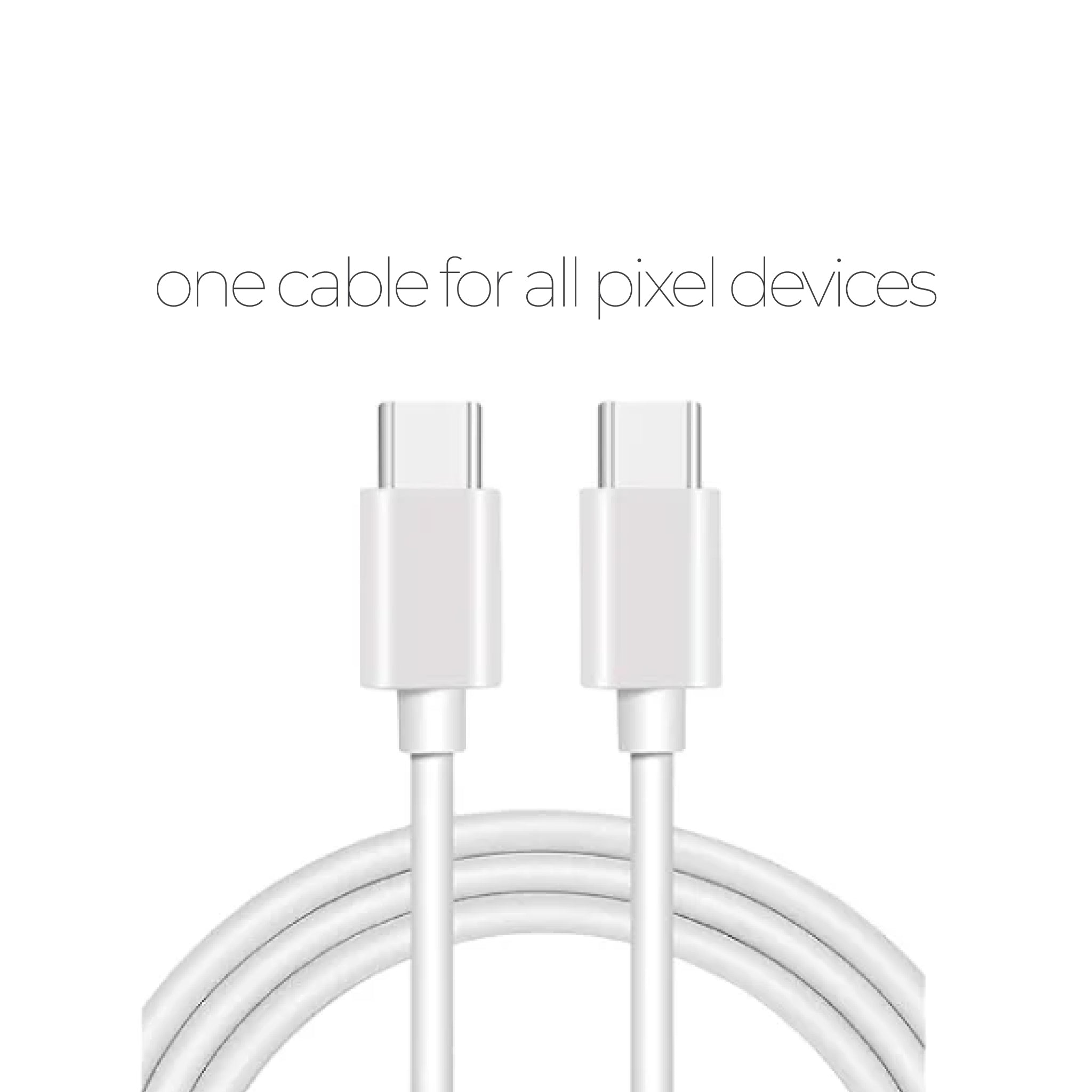Google Pixel 30W USB-C to USB-C Fast Charging Cable 1M - Pixel 9/10 Series